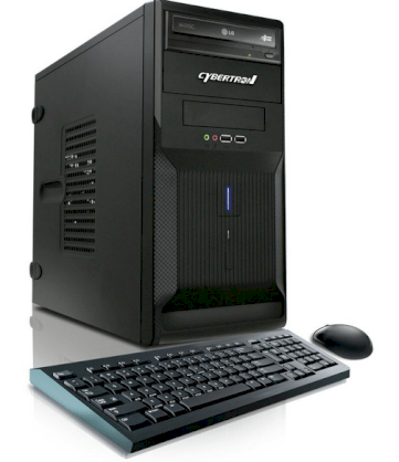 Máy tính Desktop CybertronPC Forge-C5 Desktop System (Intel Core i3-4130 3.40GHz, Ram 2GB, HDD Toshiba 1TB, VGA NVIDIA GeForce GT 720 1GB, Win 8.1 64bit, Không kèm màn hình)