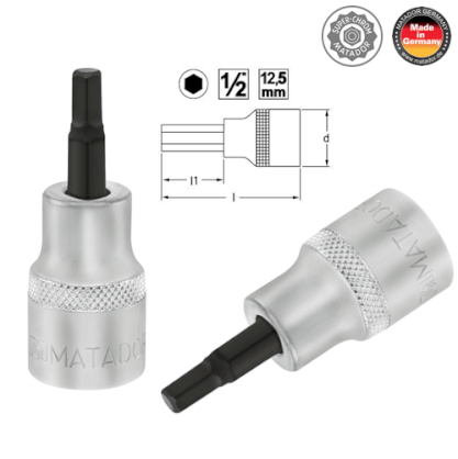 Đầu vít lục giác 1/4 inch Matador 4078 8003