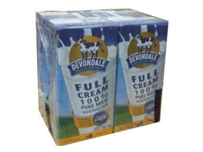 Sữa tươi Devondale nguyên kem 200ml (24 hộp/thùng)