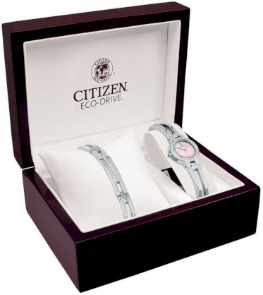 CITIZEN Citizen Watch Set, Women's Stainless Steel Bangle Bracelet 21mm