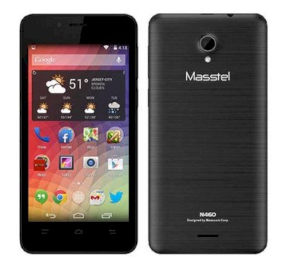 Masstel N460 (Black) + Dán màn hình + Thẻ nhớ 8GB