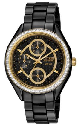 CITIZEN Drive From Citizen Eco-Drive POV Analog Display Japanese Quartz Black Watch 35mm Eco-Drive 8637