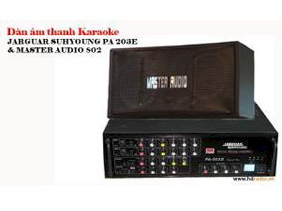 Dàn karaoke Jarguar suhyoung PA 203 III - Master audio 802