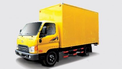 Xe tải thùng kín Hyundai HD500