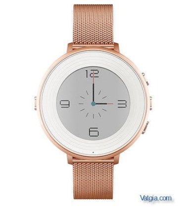 Đồng hồ thông minh Pebble Time Round 14mm Rose Gold with Rose Gold Mesh