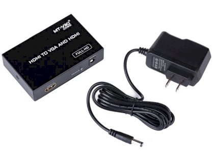 Bộ chuyển đổi HDMI to VGA+HDMI Audio MT-HV03