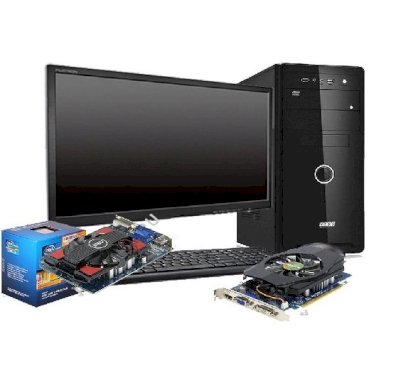 Máy tính phòng Net - Game Vi tính Sài Gòn G09 (Intel Core i3-2100 3.1GHz, Ram 4GB, VGA Asus/Giga 2GD3 128bit, PC-DOS , LCD LG/AOC/Samsung 22 inch)