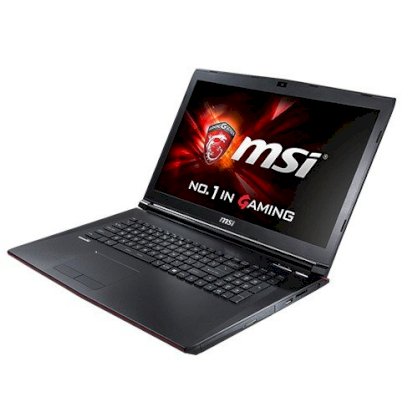 Laptop MSI GP72-6QE-222XVN (Intel Core i7-6700HQ 3.5GHz, 4GB RAM, 1TB HDD, VGA NVIDIA Geforce GTX950M, Màn hình 17.3inch FullHD, DOS)