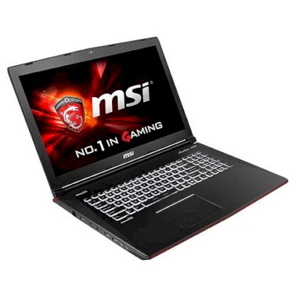 Laptop MSI GE72 6QD-416XVN (Intel Core i7-5700HQ 3.5GHz, 8GB RAM, 1TB HDD, VGA NVIDIA Geforce GTX960M, Màn hình 17.3inch FHD, DOS)