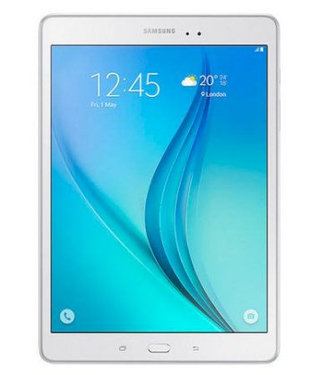 Samsung Galaxy Tab A 9.7 (SM-T555) (Quad-Core 1.2GHz, 2GB RAM, 16GB Flash Driver, 9.7 inch, Android OS v5.0) WiFi 4G LTE White