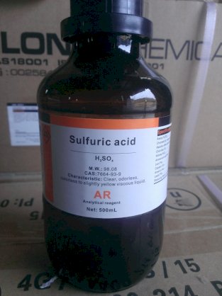 Hóa chất tinh khiết Axit Sulfuric (H2SO4)