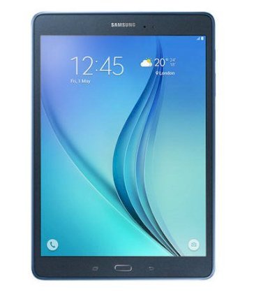 Samsung Galaxy Tab A 9.7 (SM-T555) (Quad-Core 1.2GHz, 2GB RAM, 16GB Flash Driver, 9.7 inch, Android OS v5.0) WiFi 4G LTE Smoky Blue