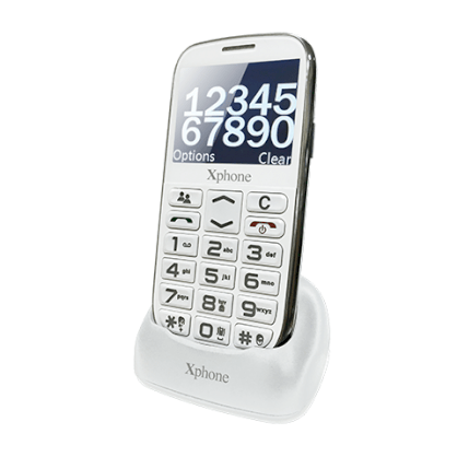 Điện thoại dành cho người già Viettel Xphone X20 White