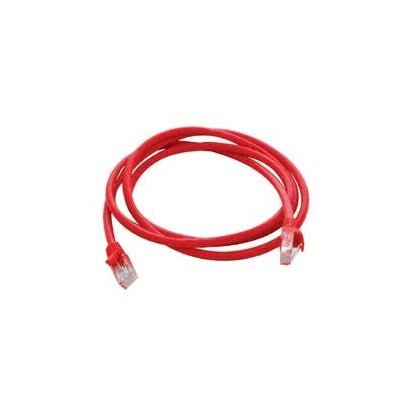 AMP Category 6 Cable Assembly Unshielded RJ45-RJ45 SL 1.5m 1859249-5 (Red)