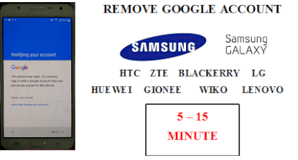 Dịch vụ Remove Google Account Samsung