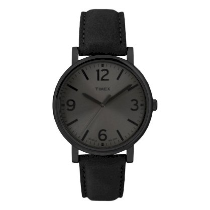 Timex - Đồng hồ thời trang Unisex dây da Originals (Đen) T2P528