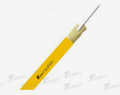 Cáp quang Telemax TM06SMGJFJV008-PVC Indoor Fiber Cable Single Mode PVC Jacket 8 core