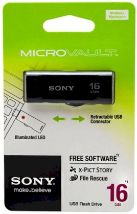 USB memory USB Sony Micro Vault 16GB (USM16GR/BT)