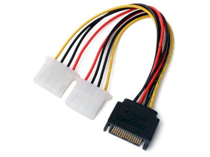 Cáp chuyển đổi SATA sang 2 IDE 4Pin