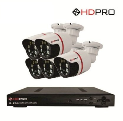 Bộ 5 camera quan sát AHD HDPRO HDPT5-AHD