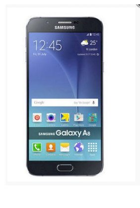 Samsung Galaxy A8 Duos (SM-A800I) Midnight Black