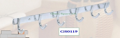 Móc áo 6 chia Glass Space Co GS0119