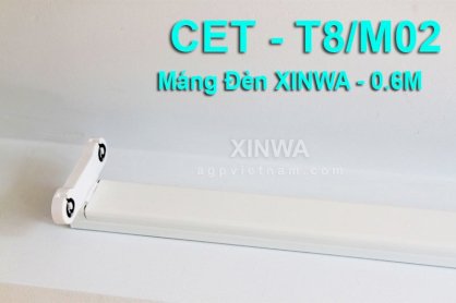 Máng đèn led Xinwa CET-T8/M02 0.6M