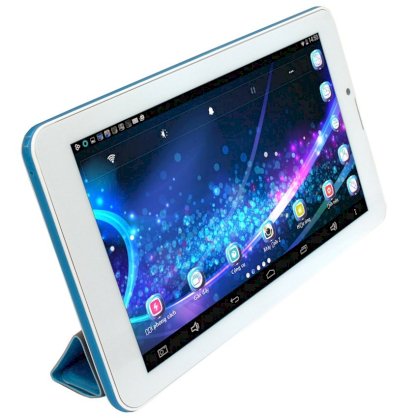 CutePad TX-M7027(ARM Cortex A9 1.3GHz, 1GB RAM, 8GB Flash Driver, 7inch, Android OS, 4.4) (Xanh trắng)