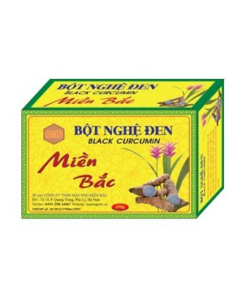 Bột nghệ đen nguyên chất hộp 250g