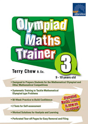 Sách tham khảo Olympiad Maths Trainer 3