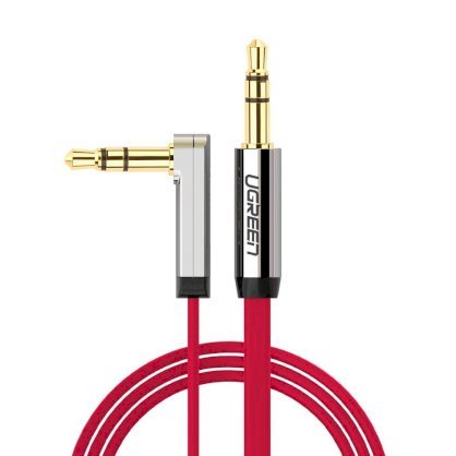 Cáp Ugreen Auxiliary Audio AV119 3.5mm (Đỏ)