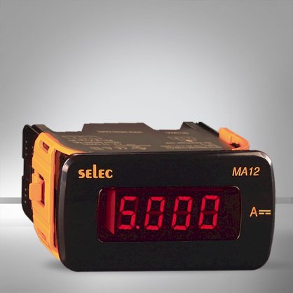 Đồng hồ đo dòng điện AC trực tiếp Selec MA12-AC-200/2000mA