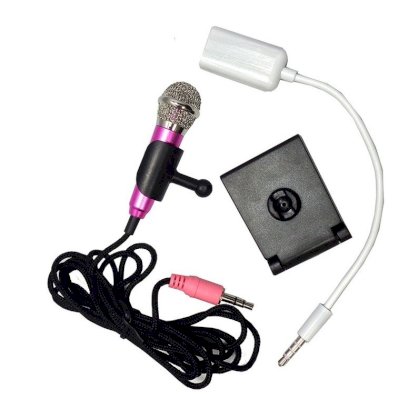 Combo 2 micro mini hát karaoke trên điện thoại smartphone