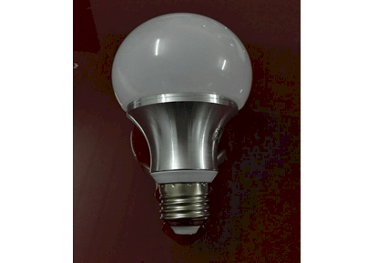 Đèn led Bulb tròn vỏ nhựa đế nhôm 3W