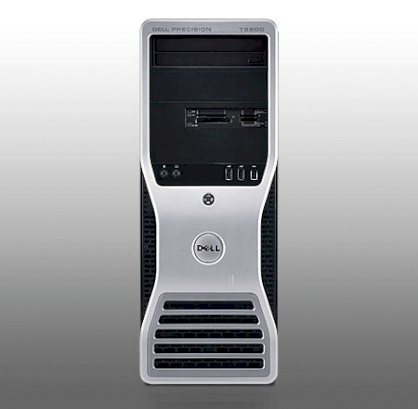 Dell Precision T5500 Tower Workstation X5650 (2 x Intel Xeon X5650 2.66GHz, RAM 24GB, HDD 500GB, VGA NVIDIA Quadro 2000, Windows 7 Ultimate 64bit, Không kèm màn hình)