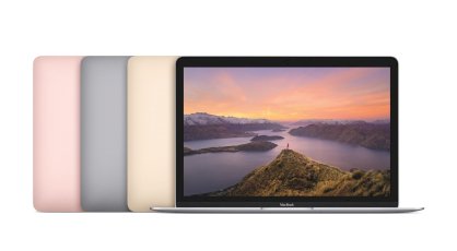 Apple Macbook Retina (MMGM2ZA/A)(Mid 2016)(Intel Core M 1.2GHz, 8GB RAM, 512GB SSD, VGA Intel HD Graphics 515, 12 inch, Mac OS X El Capitan)-Rose Gold