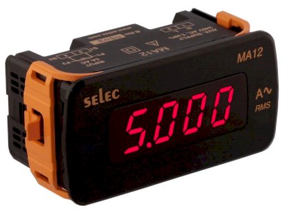 Đồng hồ đo dòng điện AC gián tiếp qua CT Selec MA12