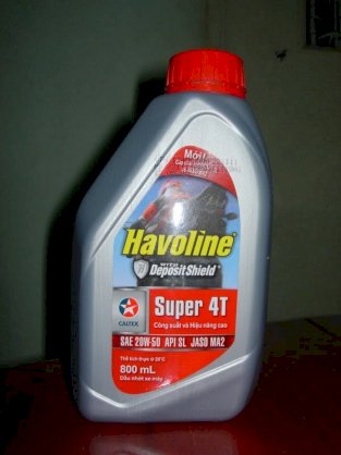 Caltex Havoline Super 4T 20W50 0.8L