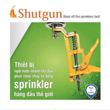 Thiết bị ngắt nước nhanh cho đầu phun chữa cháy Sprinkler Shutgun 1