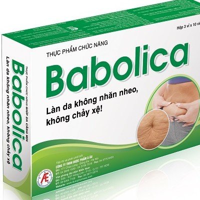 Thực phẩm hỗ trợ làm đẹp da Babolica