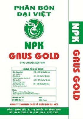 Phân bón NPK Đại Việt GRUS GOLD