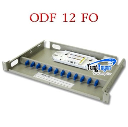 Hộp quang ODF 12 Core, Rack Module 19 inch