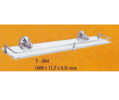 Kệ kính cao cấp T804 (500x11,5x0,8)mm