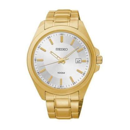 Đồng hồ Seiko nam SUR064 - Mạ vàng 18K