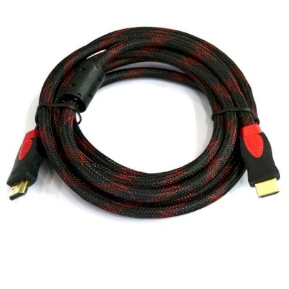 Dây cáp 2 đầu HDMI 5M (Đen phối đỏ)