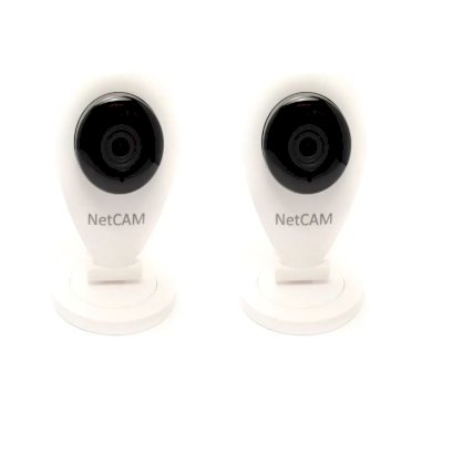 Bộ 2 Camera IP giám sát ngày đêm NetCAM M1-IP1.0