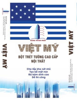Bột trét tường cao cấp nội thất Việt Mỹ