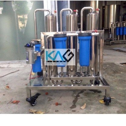 Máy lọc rượu KAG tích hợp bánh xe 20 lít/giờ