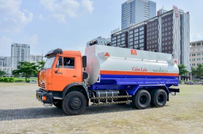 Xe chở xăng dầu KAMAZ 53229 (6X4) 16m3