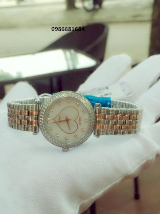 Đồng hồ nữ chính hãng Aolix diamond dial heat rosegold AL 1020L - SG7A